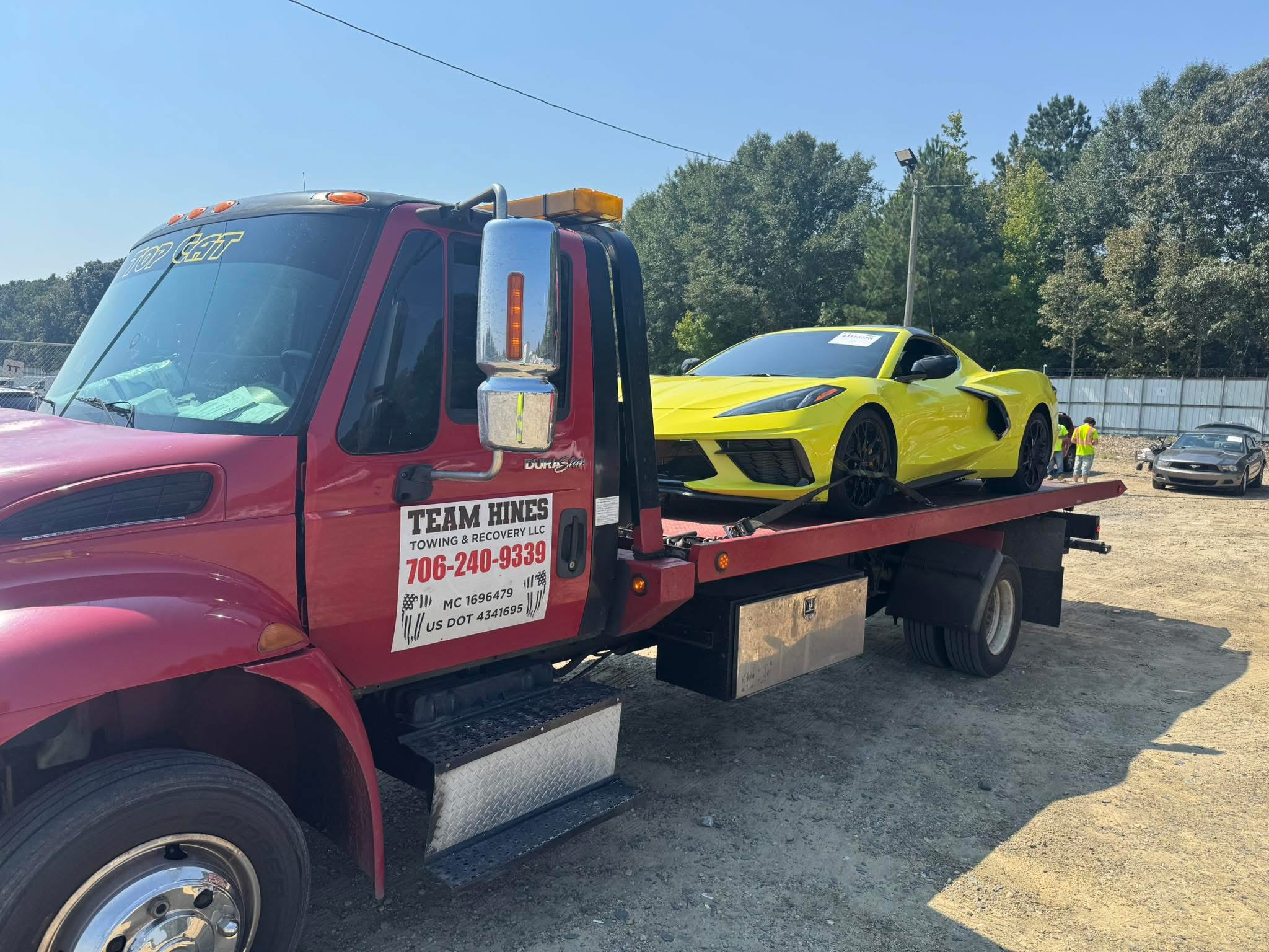 Hines Towing truck